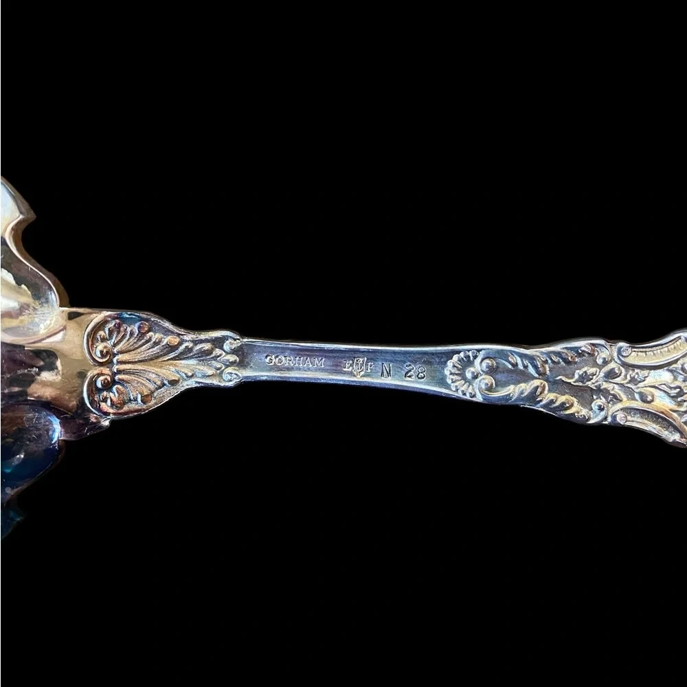 Vintage Gorham Imperial Chrysanthemum Silverplate Pie Pastry Cake Server 10